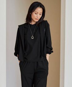 ICB 【接触冷感・UVカット・速乾・洗える】マットスキューバ パーカー