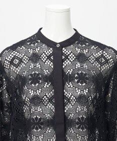 23区 【GOLD LABEL】モチーフレース シャツ ブラウス