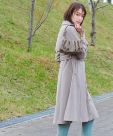 Tiaclasse 【安田美沙子さん着用・2WAY】ギャザーワンハンドルバッグ