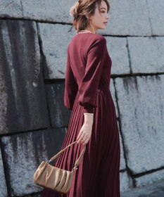 Tiaclasse 【安田美沙子さん着用・2WAY】ギャザーワンハンドルバッグ