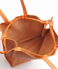 blancle シュリンクレザー スクイーズビッグトート