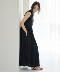 #Newans ボリュームチェックキャミワンピ