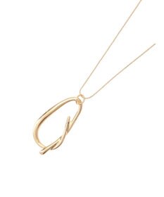 AMERICAN HOLIC ノットメタルトップネックレス