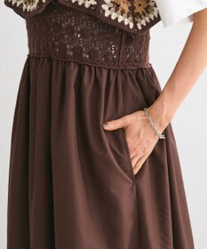 Green Parks ・ＳＵＧＡＲ　ＳＰＯＯＮ　クロシェキリカエワンピース