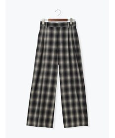 Te chichi チェックスラックス（セットアップ可）《2025Autumn catalog item》