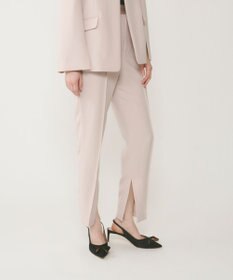 GRACE CONTINENTAL インサイドスリットスリムパンツ