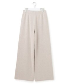 23区 L 【見上愛さん着用/洗える】カシミヤブレンド ニット パンツ