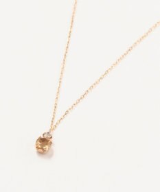 Phoebe 【K10】ジュエルラックネックレス　シトリン/11月誕生石/天然石/全長:40cm