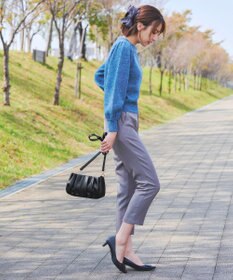 Tiaclasse 【安田美沙子さん着用・2WAY】ギャザーワンハンドルバッグ