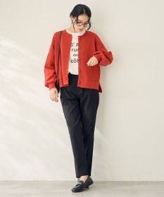 ANY L 【ウエストゴム】7days裏起毛テーパードパンツ