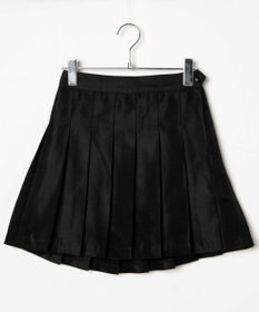 WEGO 【SCHOOLITEM】ポケット付き無地プリーツスカート