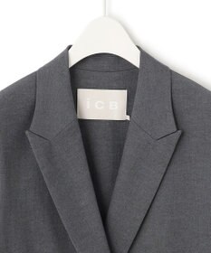 ICB 【セットアップ対応・洗える】 LooseWeave ロングジレ