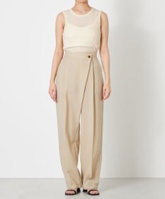 NAVE 【Nave・セットアップ可】ウールポリエステルツイルパンツ