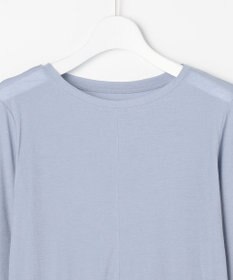 J.PRESS LADIES 【WEB限定】シアーストレッチフライス クルーネック シアー カットソー