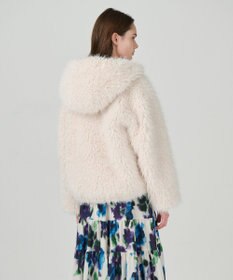 GRACE CONTINENTAL フェイクファーブルゾン