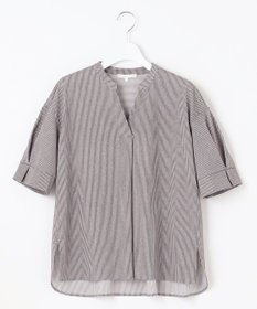 自由区 S 【WEB限定・洗える】トリコットジャージー カットソー