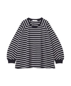 AMERICAN HOLIC フレアラグランボーダーロンＴ