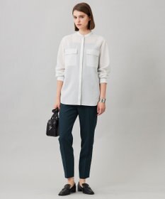 ICB L 【新色追加・WEB限定カラーあり・接触冷感・UVケア・速乾・防シワ・洗える】 FluidBackSatin  ドロストパンツ