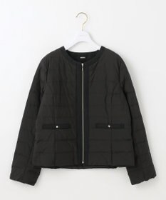 ANY SIS 【2WAY】ノーカラーダウン ジャケット