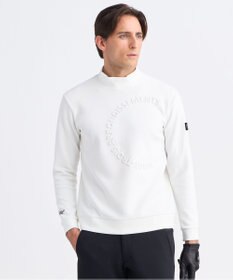 23区GOLF 【MEN】エンボスロゴダンボールモックネック