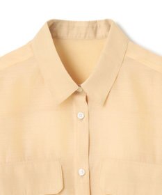 UNFILO シアークロップドシャツ