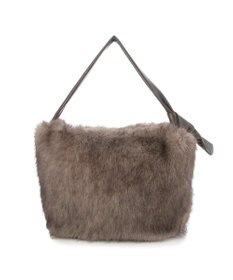 UNBILLION カシュカシュ cachecache / リボンワンハンドルエコファービッグバッグ