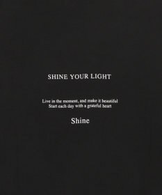 WEGO 【２点セット】アクセ付きフォトグラフィックプルオーバー