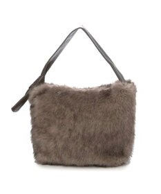 UNBILLION カシュカシュ cachecache / リボンワンハンドルエコファービッグバッグ