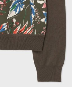 Paul Smith Number Floral コンビ カーディガン