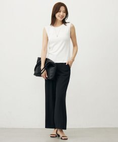 J.PRESS LADIES 【WEB限定カラーあり・洗える】FINE SLEEVELESS ニット タンクトップ