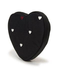 LeSportsac HEART WRISTLET/レッド/ホワイトハートEMB