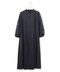 23区 【APPLAUDIR】ノーブルサテン レースコンビドレス