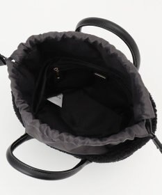 LA BAGAGERIE エコファー　バケツハンドバッグ