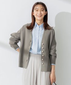 組曲 L 【人気商品が春カラーで登場！】スポンディッシュニット カーディガン