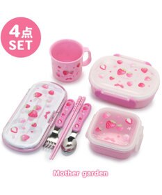 Mother garden マザーガーデン 野いちご ランチ4点セット 《スケッチ柄》