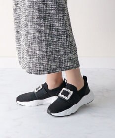 Bridget Birkin 【Bridget Birkin】ビジューバックルニットスニーカー