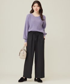 ANY SIS 【洗える】エアリーアンゴラブレンド ニット