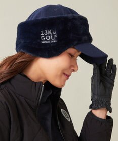 23区GOLF 【WOMEN】イヤーウォーム キャップ