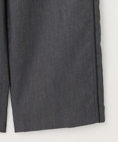 J.PRESS LADIES L 【洗える・防シワ・速乾】ツイルシャンブレー ワイド パンツ