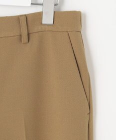 自由区 L 【WEB限定カラーあり/洗える/撥水加工】TRギャバ ワイドクロップドパンツ