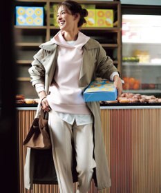 UNFILO 【撥水/軽量/ストレッチ】MOVE TEX トレンチコート