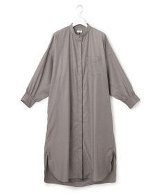 J.PRESS YORK STREET 【WOMEN】バックドレープ シャツワンピース