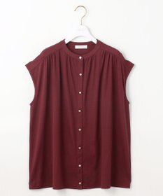 ANY SIS 【接触冷感・UVカット・洗える】ハイストレッチスムース2WAY ブラウス