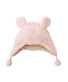 MIKI HOUSE HOT BISCUITS 【48-52cm】耳付きシープボアの帽子