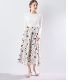 YECCA VECCA 袖口シアーリブニット