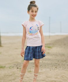 組曲 KIDS 【110-140㎝】チェック ショートパンツ