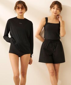 OP／FILA 【FILA】リゾート水着&カバーアップ4点セット