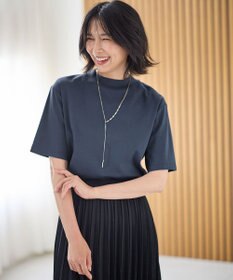 ANY 【接触冷感/UVケア】マルチファンクションモックネックTシャツ