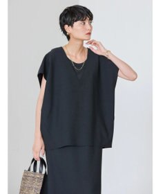 AMERICAN HOLIC クレープジョーゼットＶネックベスト