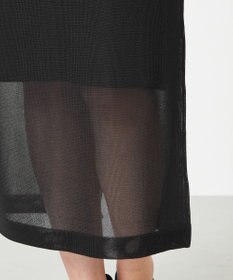 NAVE 【Nave・洗える】シアーニット スカート